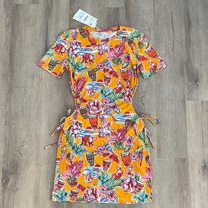 ZARA Tropical Dress